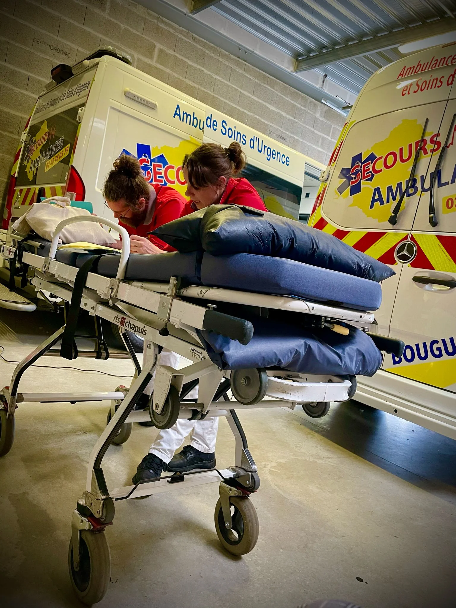 Ambulance transport hospitalisation établissement santé 44