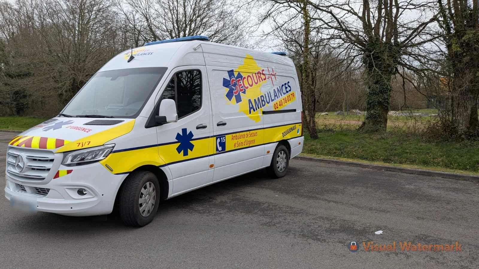 Ambulance transport sanitaire programmé planifié 44